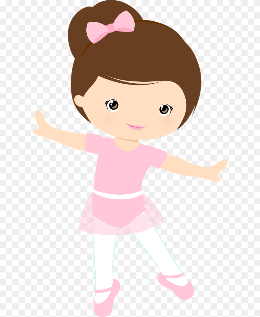 631x1024 Clipart Girl Ballet Winging, Baby, Person, Doll, Toy PNG