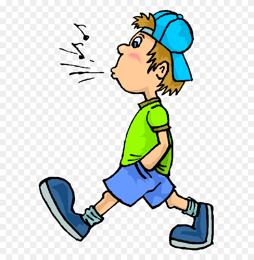 584x800 Clipart Go For A Walk Whistling Clipart, Person, Human, Shoe HD PNG Download