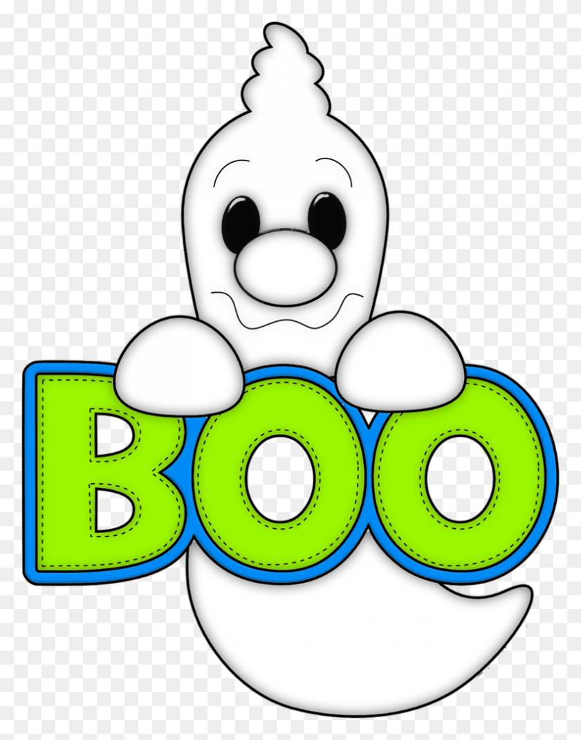791x1024 Clipart Halloween Ghost At Getdrawings Boo Halloween, Label, Text, Toy HD PNG Download