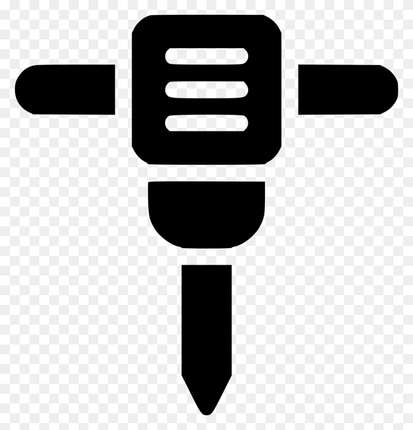 938x980 Clipart Hammer Mining, Electrical Device, Microphone, Stencil HD PNG Download
