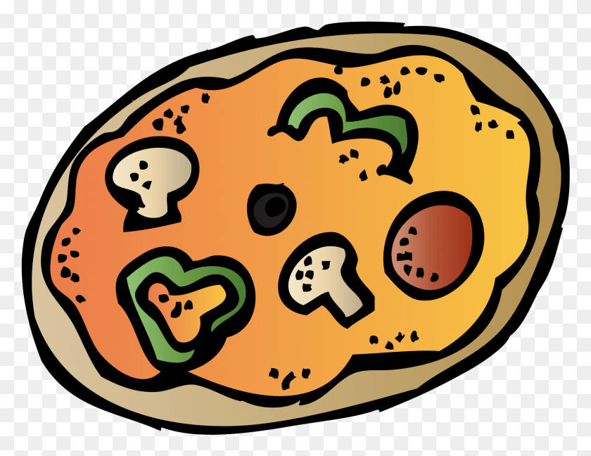 1586x1196 Clipart Heart Pizza Melonheadz Pizza Clipart, Food, Halloween, Giant Panda HD PNG Download