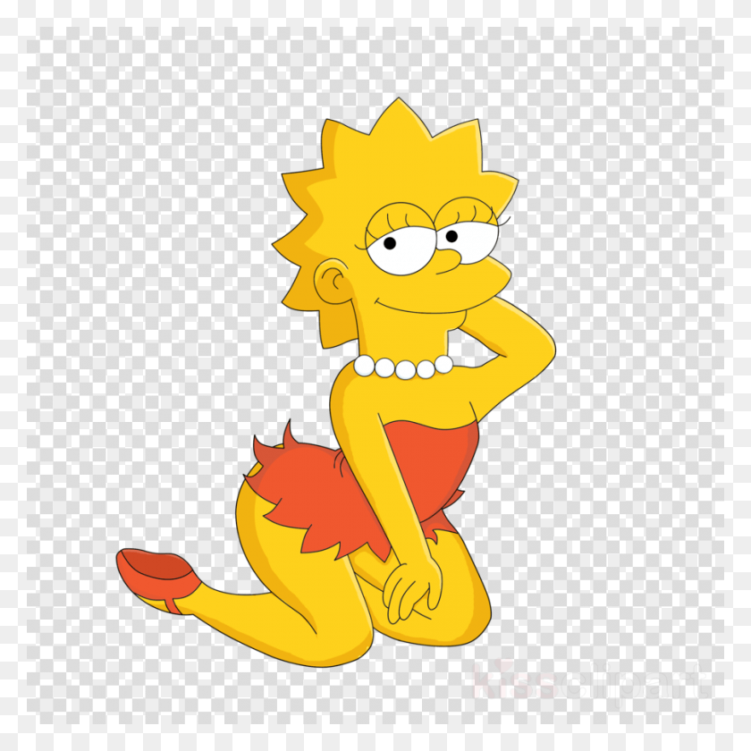 900x900 Clipart Homer Simpson Image Source Los Simpsons Lisa Sexy, Texture, Poster, Advertisement HD PNG Download