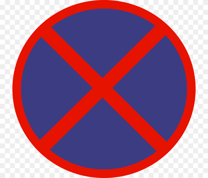 740x720 Clipart Indian Road Sign No Stopping Ksrujana96 Circle, Symbol, Road Sign PNG