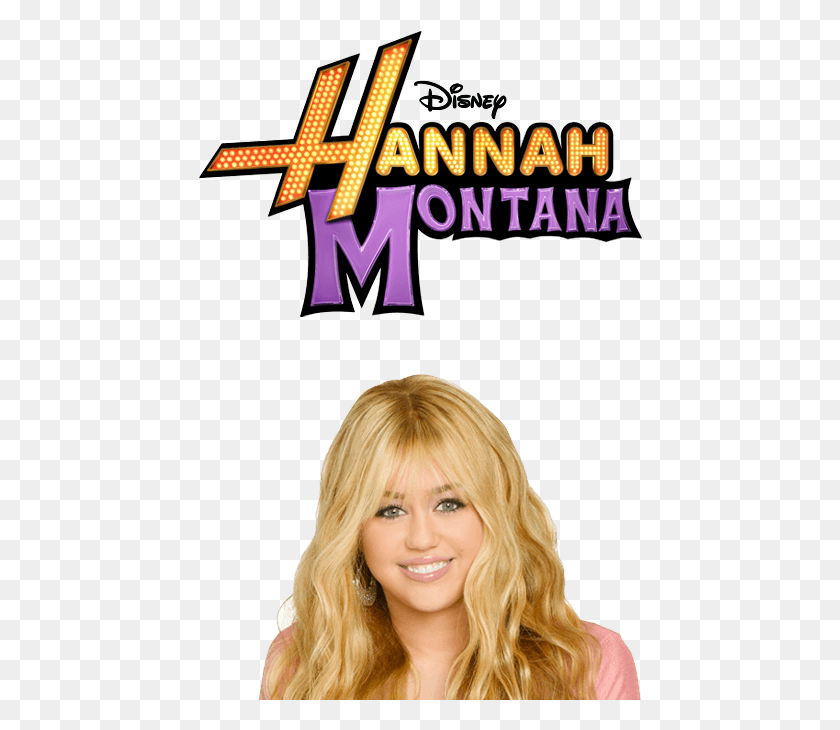 444x670 Clipart Info Disney Channel Series Hannah Montana, Person, Human, Blonde Descargar Hd Png
