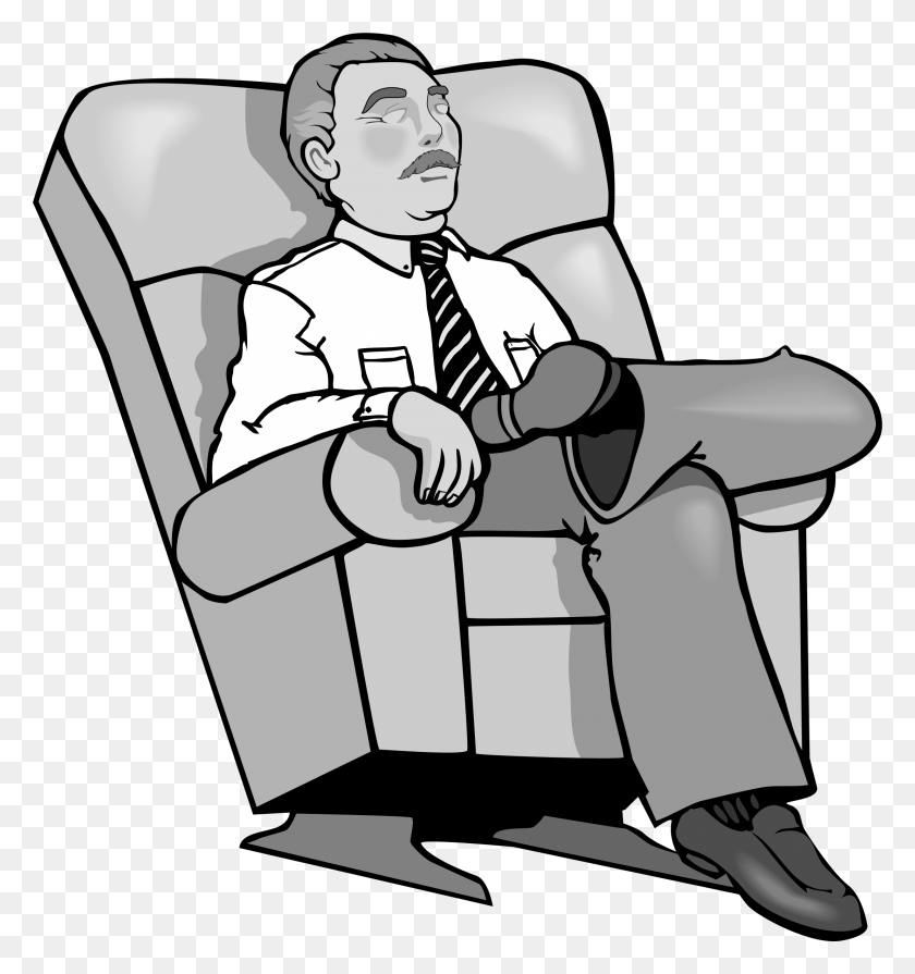 2217x2375 Clipart Kick Back Relax Wish I Could Sleep Like My Husband, Sitting, Furniture, Chair Descargar Hd Png