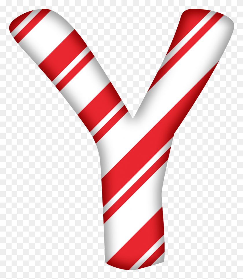 974x1129 Clipart Letters Candy Cane Candy Cane Letters, Symbol, Dynamite, Bomb HD PNG Download