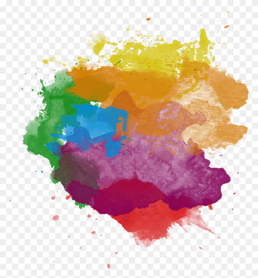 862x937 Clipart Library Stock Watercolor Paintings, Graphics, Map HD PNG Download