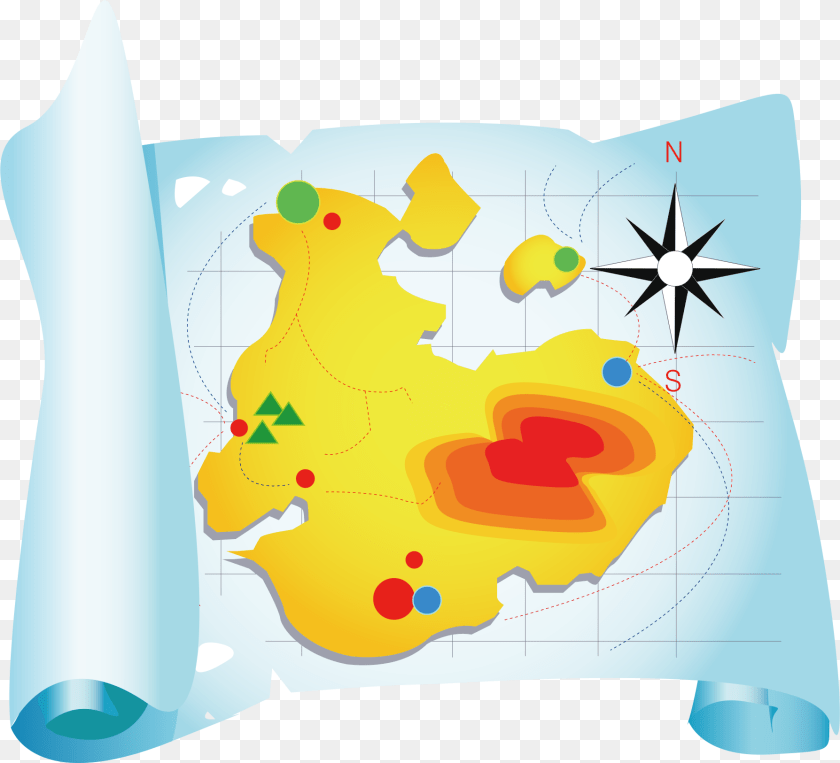 Clipart Map Clipart, Chart, Plot Sticker PNG