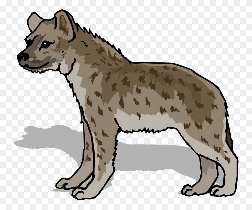 750x640 Clipart Of Hyena, Animal, Mammal, Wildlife HD PNG Download