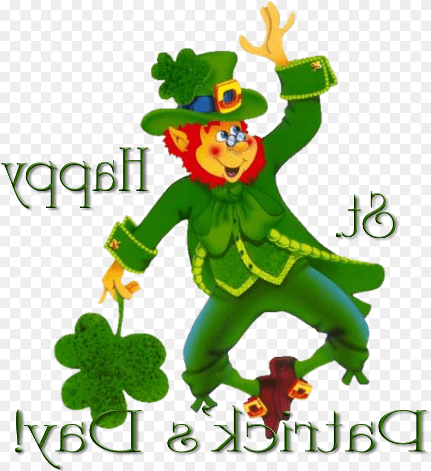 838x917 Clipart Of Myspace Animated Day And St Patricks Day St Patricks Day Animated, Performer, Person, Green, Elf Transparent PNG