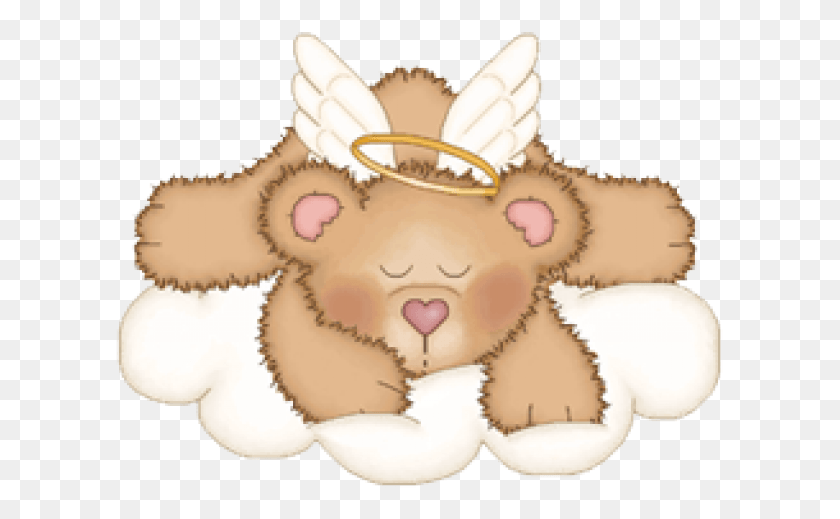 609x459 Clipart Of The Day Angel Teddy Bear Clip Art, Plush, Toy, Mammal HD PNG Download