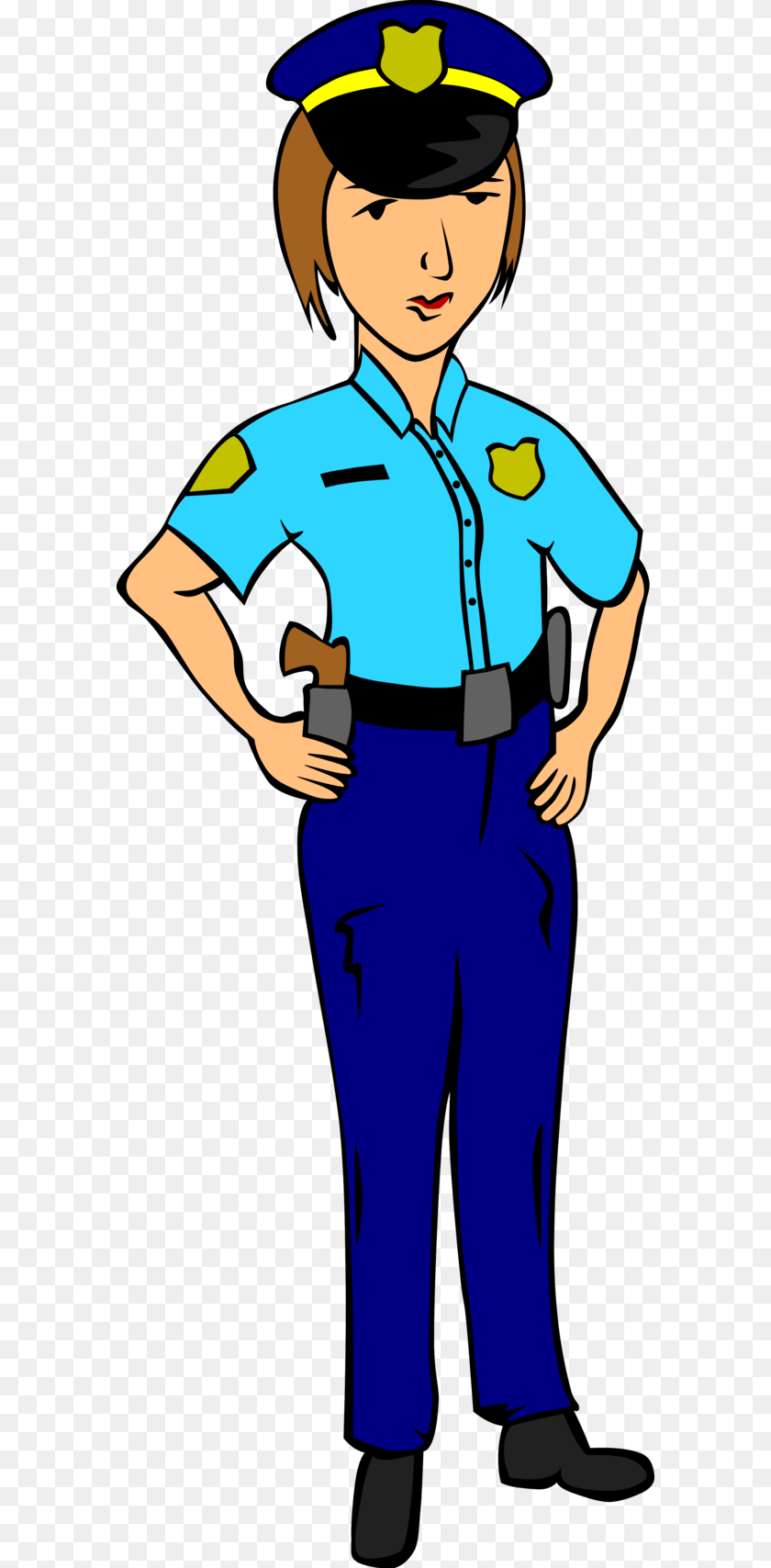 586x1708 Clipart Police, Adult, Person, Officer, Woman Transparent PNG