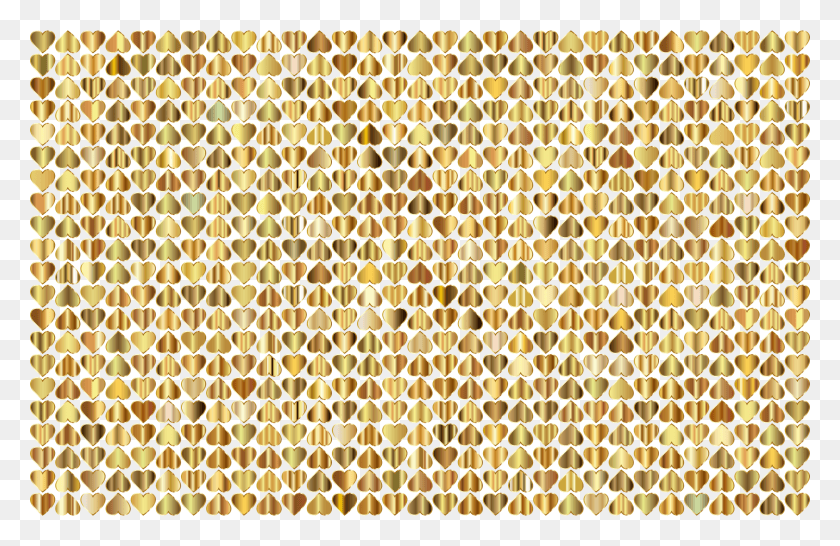 2400x1498 Clipart Prismatic Alternating Hearts Clip Art, Honeycomb, Honey, Food Descargar Hd Png