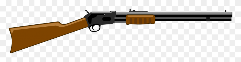 2345x470 Clipart Rifle Clipart, Weapon, Weaponry, Gun HD PNG Download