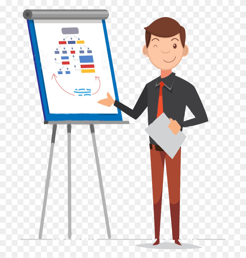 701x821 Clipart Royalty Free Businesses You Can Do Cartoon, White Board, Person, Human HD PNG Download
