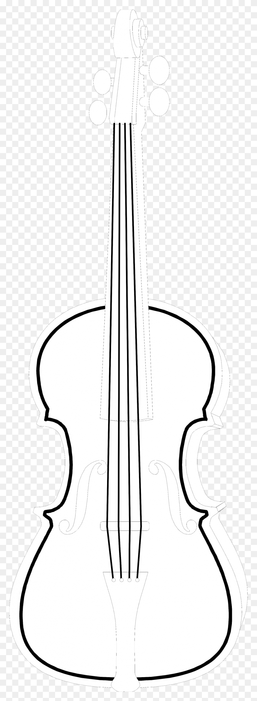 Скрипка шаблон