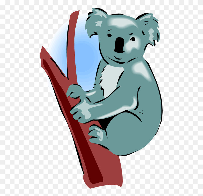 507x750 Clipart Royalty Free Library Clipart Koala Koala, Mammal, Animal, Wildlife HD PNG Download