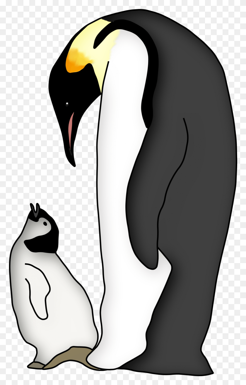 Императорский Пингвин иллюстрация