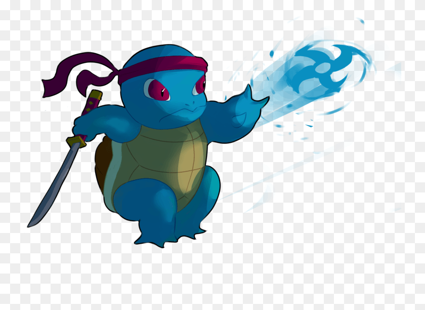 748x552 Clipart Royalty Free Stock Squirtle By Timothywilson Cartoon, Water, Swimming, Sport HD PNG Download
