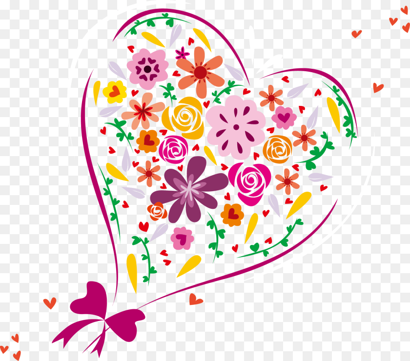 1835x1616 Clipart Royalty Heart Euclidean Clip Art Shaped Flower Vector Love, Floral Design, Graphics, Pattern Transparent PNG