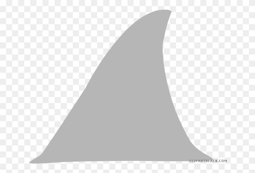 654x511 Clipart Shark Grey Shark Grey Shark Fin Clipart, Triangle, Symbol, Cone HD PNG Download