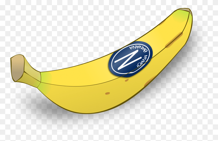 2056x1278 Clipart Shiny Banana Banana Clip Art, Planta, Fruta, Alimentos Hd Png Descargar