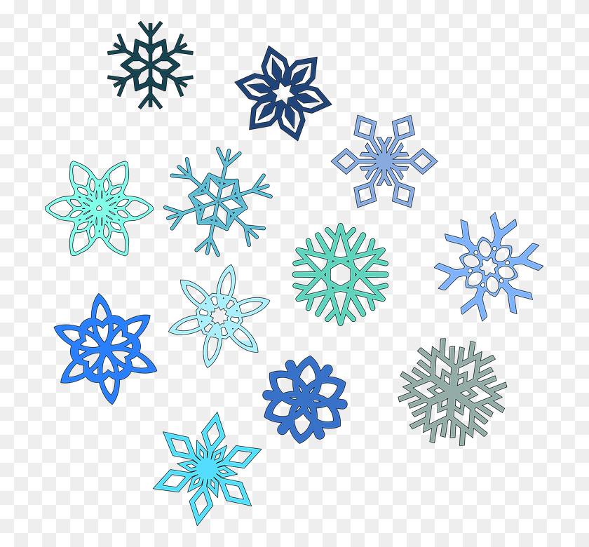 711x720 Clipart Snowflake Snow Flake Transparent Background Snowflake Clipart, Rug, Crystal, Pattern HD PNG Download