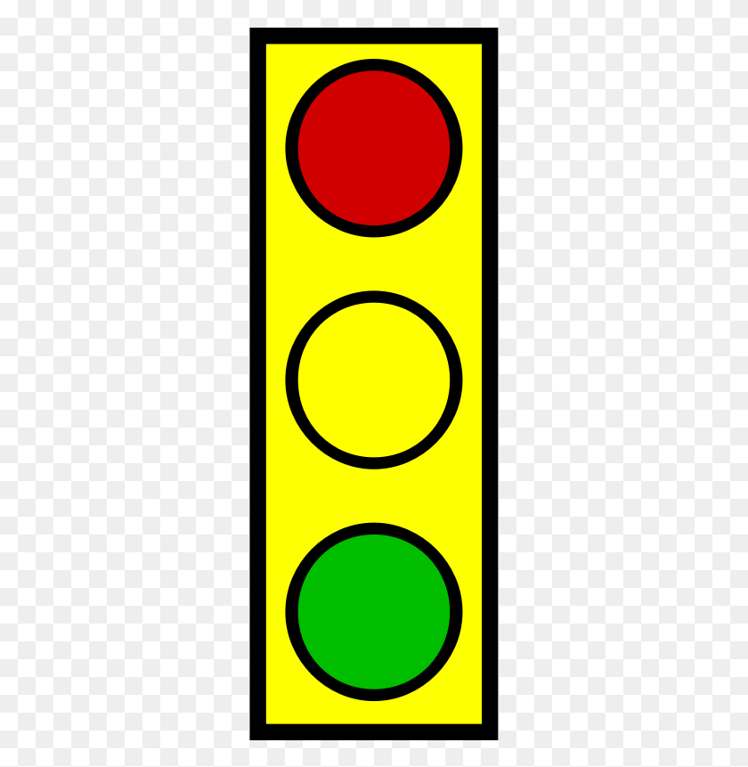 281x801 Clipart Stoplight Cartoon Traffic Light, Symbol, Light, Sign HD PNG Download