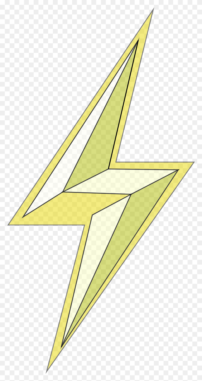 1177x2300 Clipart Stylized Clip Art Lightning Bolts, Symbol, Star Symbol, Number HD PNG Download