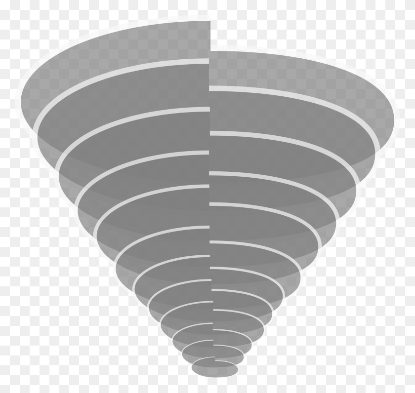 2400x2266 Clipart Tornado Wikiclipart For Tornado Clipart Lampshade, Lamp, Path, Spiral HD PNG Download