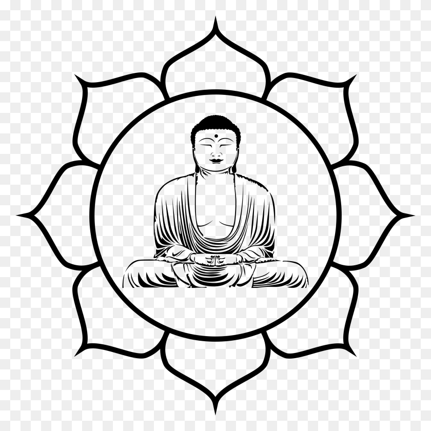 2332x2332 Clipart Transparent Library Buddha Head Clipart Clip Art Buddha, Gray, World Of Warcraft HD PNG Download