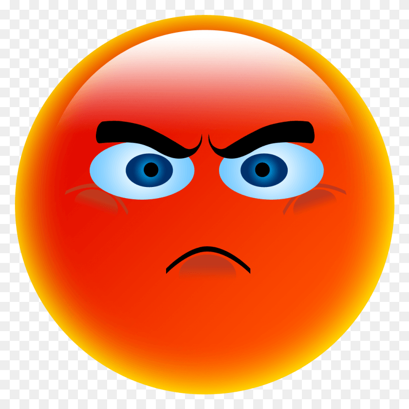 1018x1018 Clipart Transparent Stock Anger Smiley Emoticon Face Angry Smiley, Plant, Balloon, Ball HD PNG Download