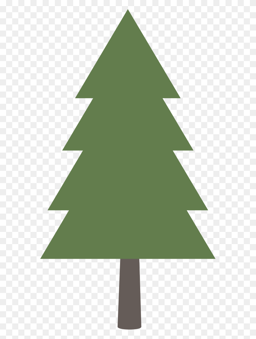 575x1051 Clipart Trees Woodland Árbol De Navidad En Forma De Vector, Árbol, Planta, Iluminación Hd Png