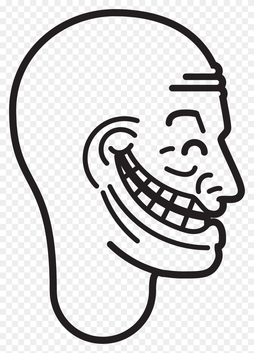 1624x2304 Клипарт Troll Face Icon .Png, Текст, Почерк, Каллиграфия Hd Png Скачать