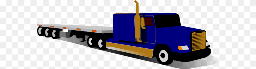 600x228 Clipart Trucks Clip Art Images, Trailer Truck, Transportation, Truck, Vehicle PNG