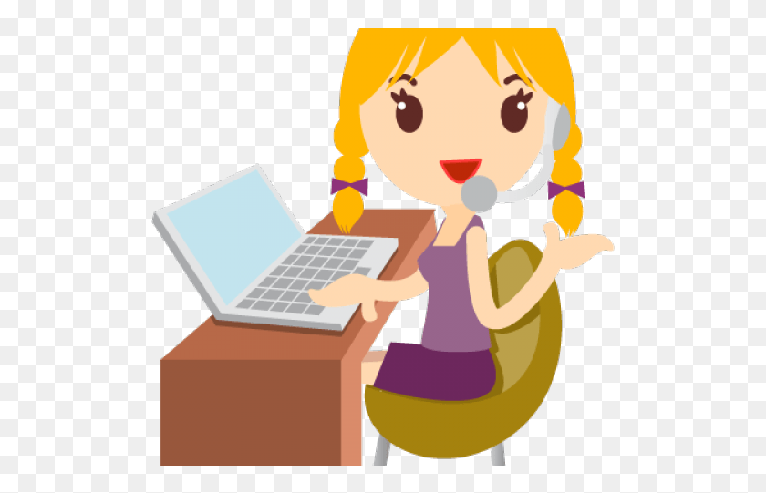 509x481 Clipart Wallpaper Blink Call Center Icon .png, Female, Woman, Text HD PNG Download
