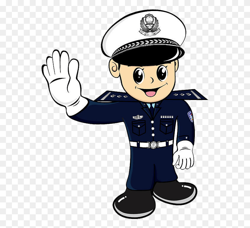 563x706 Clipart Wallpaper Blink Clipart Police Traffic, Sailor Suit, Toy HD PNG Download