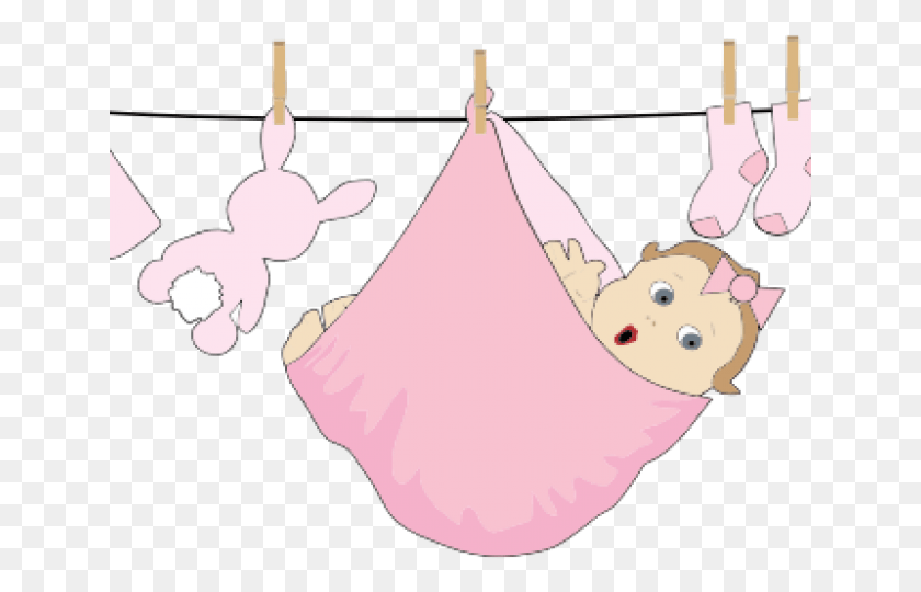 640x480 Clipart Wallpaper Blink Clothesline Baby Clothes Clip Art, Animal, Plush, Toy HD PNG Download
