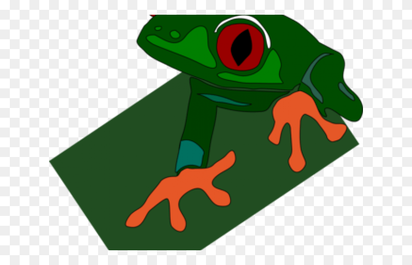 640x480 Clipart Wallpaper Blink Green Dart Frog Clipart, Amphibian, Wildlife, Animal HD PNG Download