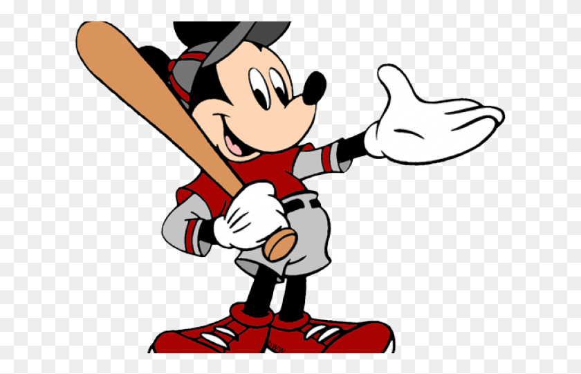 Клипарт Blink Mickey Mouse Бейсбол Клипарт, спорт, спорт, командный вид спорта PNG скачать