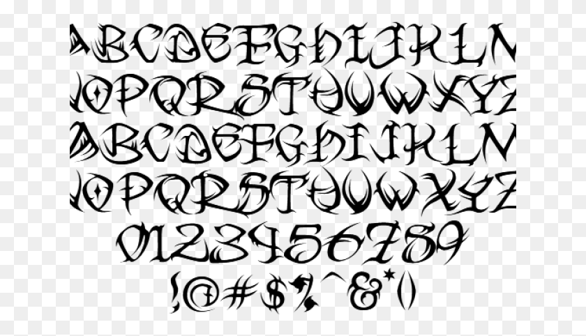 641x422 Clipart Wallpaper Blink Tribal Font, Gray, World Of Warcraft HD PNG Download