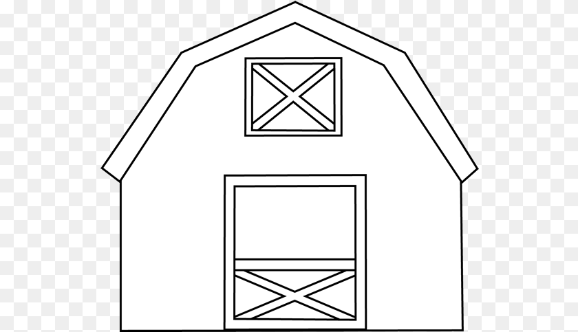 551x483 Cliparts Download Clip Art Black And White Barn Architecture, Building, Countryside, Farm Clipart PNG