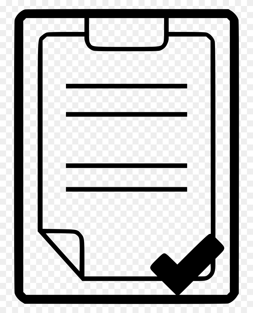 748x980 Clipboard Drawing Large, Label, Text, Mailbox HD PNG Download