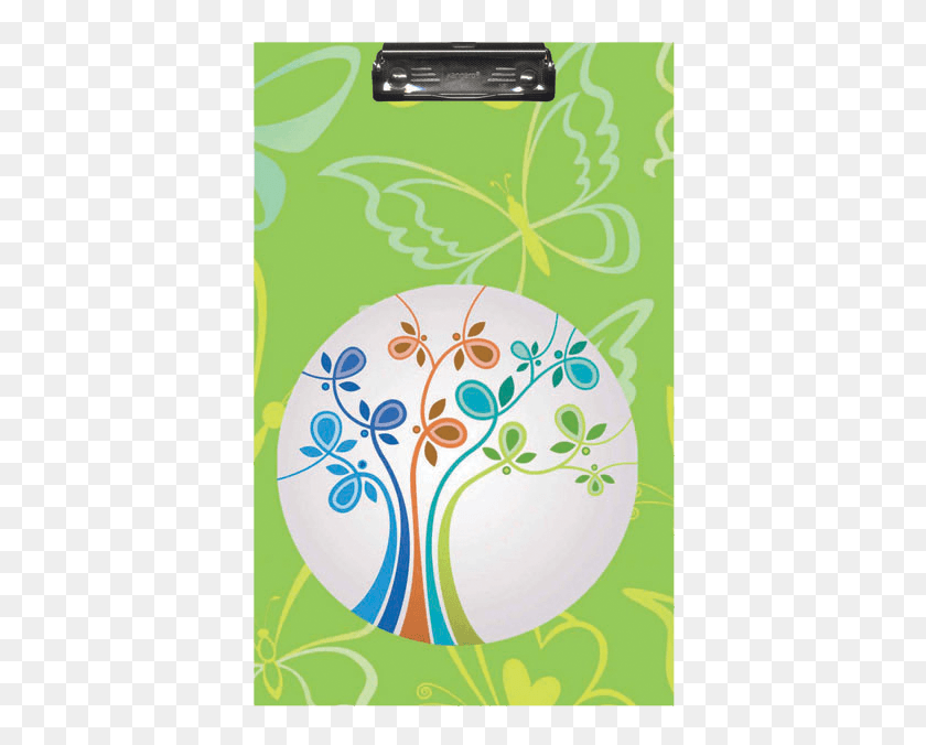393x616 Descargar Png Portapapeles Mariposa Verde Diseño Gráfico, Diseño Floral, Patrón, Gráficos Hd Png