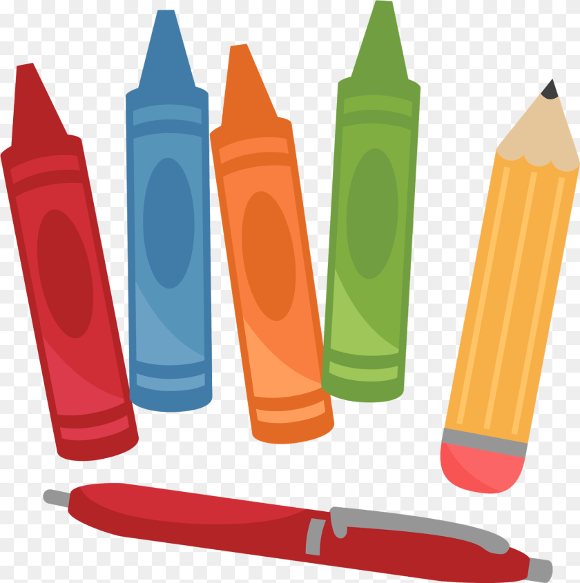 1592x1601 Clipcookdiarynet Pencil Clipart School Supply 1 1591 X, Crayon, Dynamite, Weapon, Can PNG