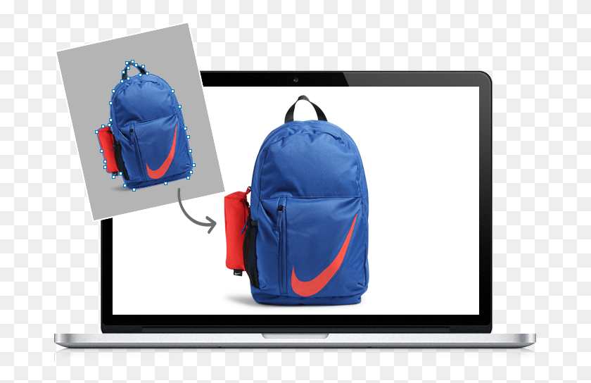 685x484 Clipping Path Service Starts From Bag, Backpack HD PNG Download