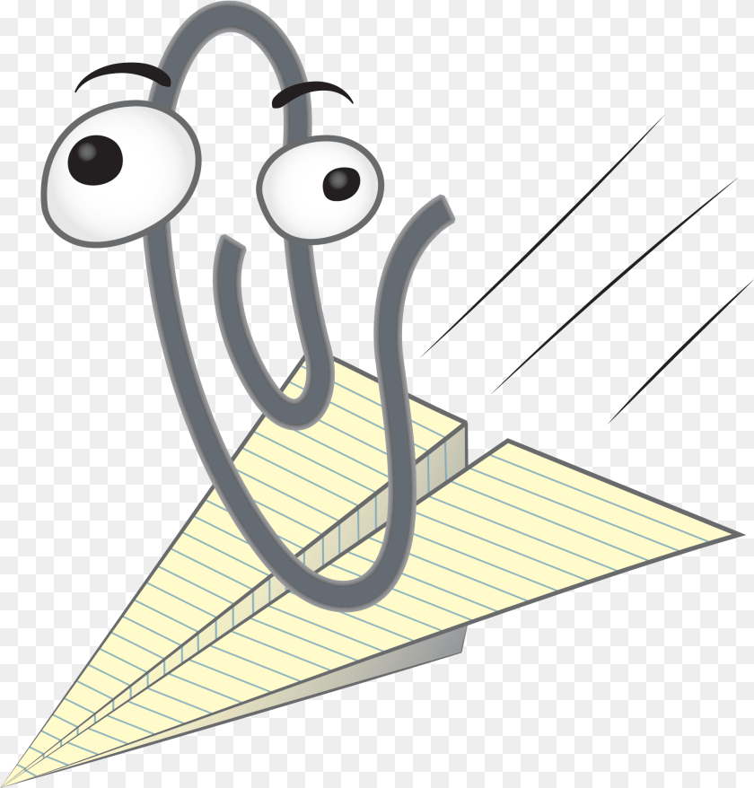 2029x2121 Clippy The Microsoft Word Assistant Clippy, Chandelier, Lamp Clipart PNG