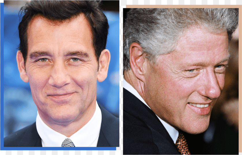 1276x815 Clive Owen And Bill Clinton, Accessories, Person, Man, Male Sticker PNG