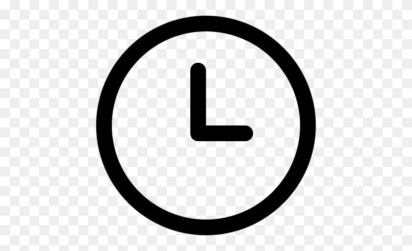 Clock, Gray Transparent PNG
