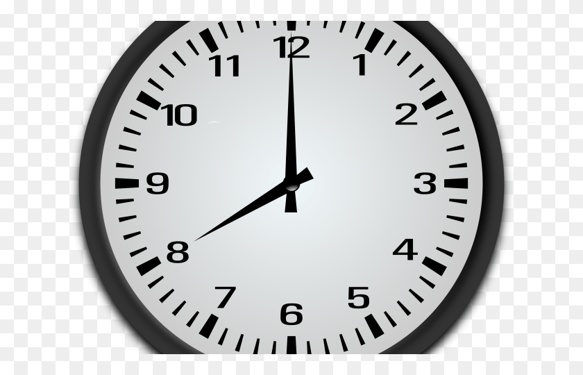 640x480 Clock Clipart 8 O Clock Analog Clock 11, Analog Clock, Clock Tower, Tower HD PNG Download